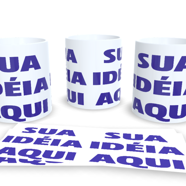 CANECA BRANCA SUBLIMAÇÃO